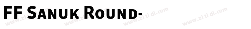 FF Sanuk Round字体转换 FF Sanuk Round字体转换
